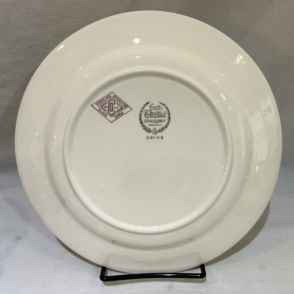 Homer Laughlin Eggshell Theme Plate 10" Immanuel Methodist Church Horsehead MD - Picture 4 of 5